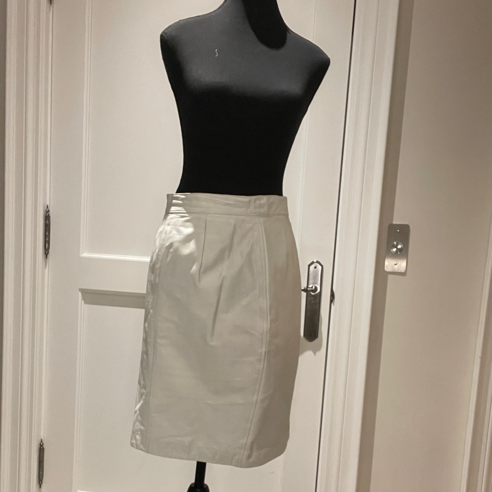G-III Chic Leather Pencil Skirt for Women 👵MT
